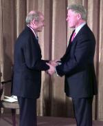 Jim Cronin with Bill Clinton.